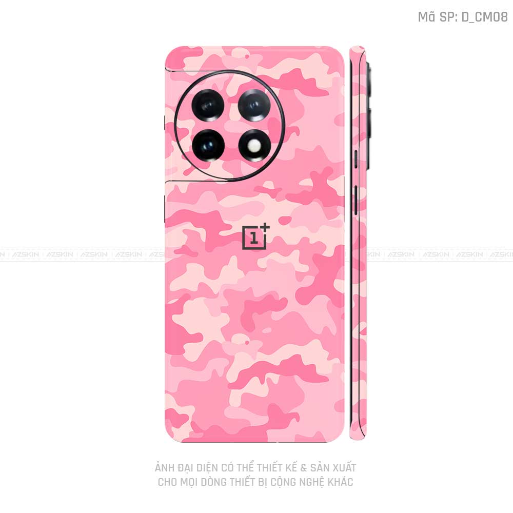 Dán Skin Oneplus 12 Series Hình Camo | D_CM08