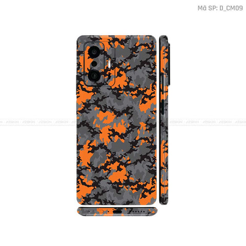 Dán Skin Xiaomi 11 Series Hình Camo | D_CM09