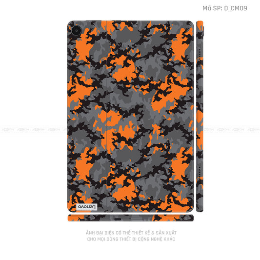 Dán Skin Máy Tính Bảng Lenovo Pad Series Hình Camo | D_CM09