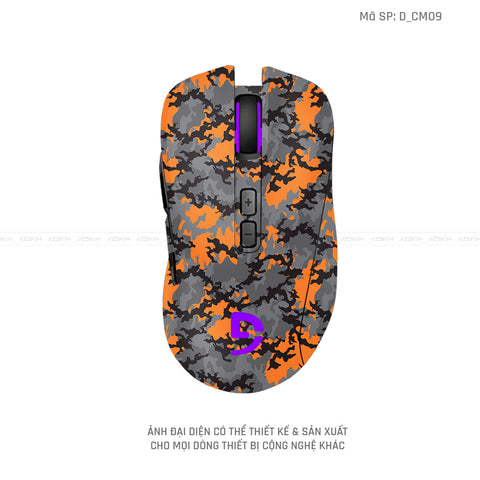 Skin Dán Chuột Fuhlen Hình Camo | D_CM09
