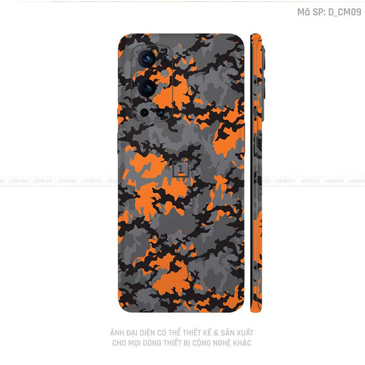 Dán Skin Oneplus 8/9 Series Hình Camo | D_CM09