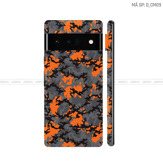 Dán Skin Google Pixel 6 Series Hình Camo | D_CM09