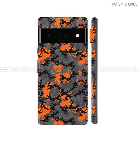 Dán Skin Google Pixel 6 Series Hình Camo | D_CM09