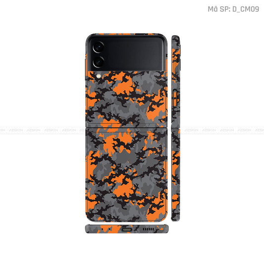 Dán Skin Galaxy Zflip3 Hình Camo | D_CM09