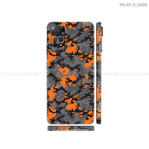 Dán Skin Xiaomi Redmi Note 11 Series Hình Camo | D_CM09