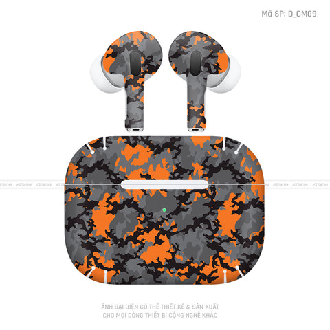 Dán Skin Tai Nghe Airpod 3 Hình Camo | D_CM09