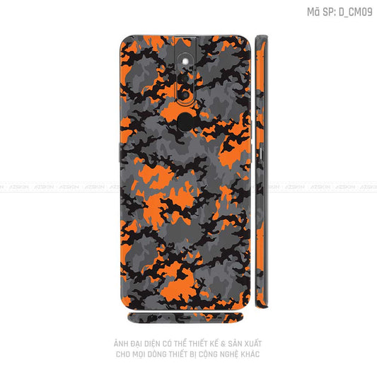 Miếng Dán Skin Điện Thoại OPPO F Series Hình Camo | D_CM09