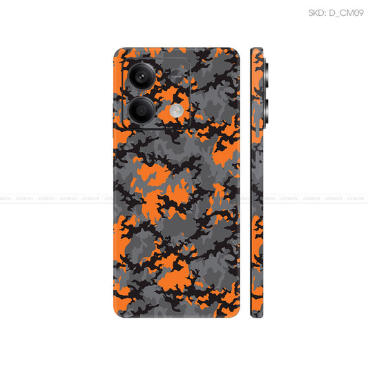 Dán Skin Điện Thoại Xiaomi Redmi 13 Series Hình Camo | D_CM09