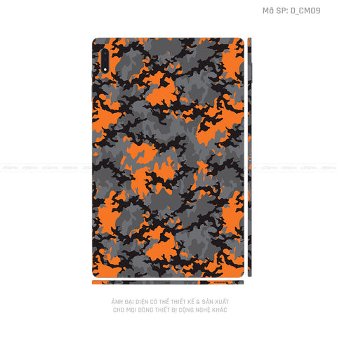 Dán Skin Galaxy Tab S8 Series Hình Camo | D_CM09