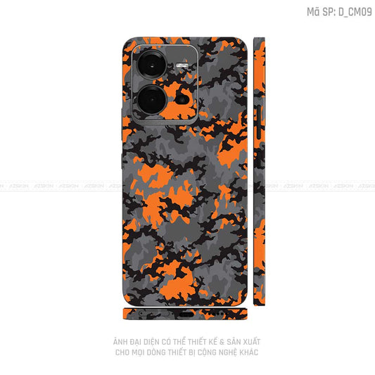 Dán Skin Vivo V Series Hình Camo  | D_CM09