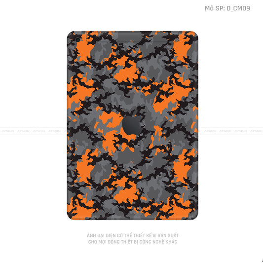 Dán Skin IPad Gen Series Họa Tiết Camo | D_CM09