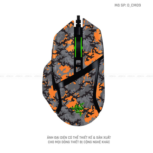 Skin Dán Chuột Razer Hình Camo | D_CM09