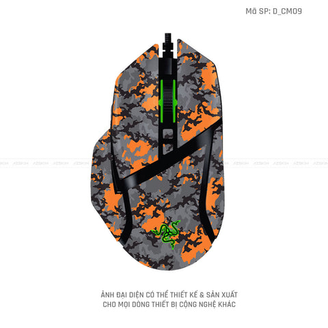 Skin Dán Chuột Razer Hình Camo | D_CM09