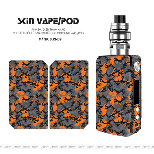 Dán Skin Vape Hình Camo | D_CM09
