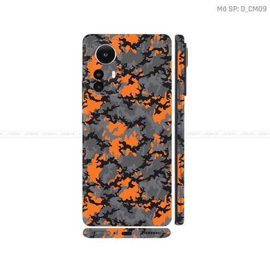 Dán Skin Xiaomi 12 Series Hình Camo | D_CM09