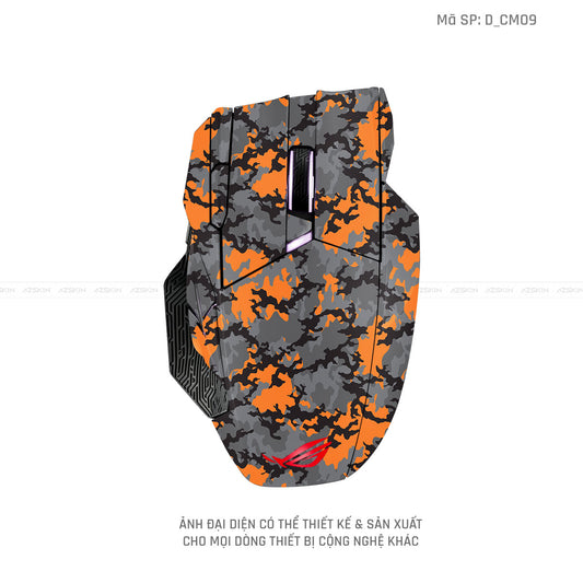 Skin Dán Chuột Asus Hình Camo | D_CM09
