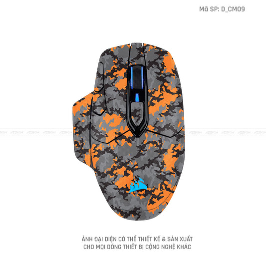 Skin Dán Chuột Corsair Hình Camo | D_CM09