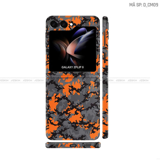 Dán Skin Galaxy Z Flip 7 Hình Camo | D_CM09