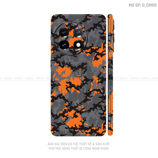 Dán Skin Oneplus 11 Series Hình CAMO  | D_CM09
