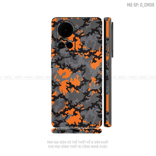 Dán Skin Điện Thoại OPPO Reno Series Hình Camo | D_CM09