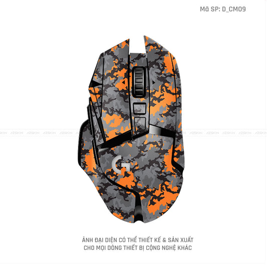 Skin Dán Chuột Logitech Hình Camo | D_CM09