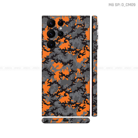 Dán Skin Galaxy S22 Series Hình Camo | D_CM09