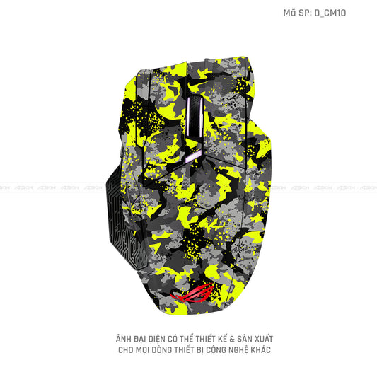 Skin Dán Chuột Asus Hình Camo | D_CM10