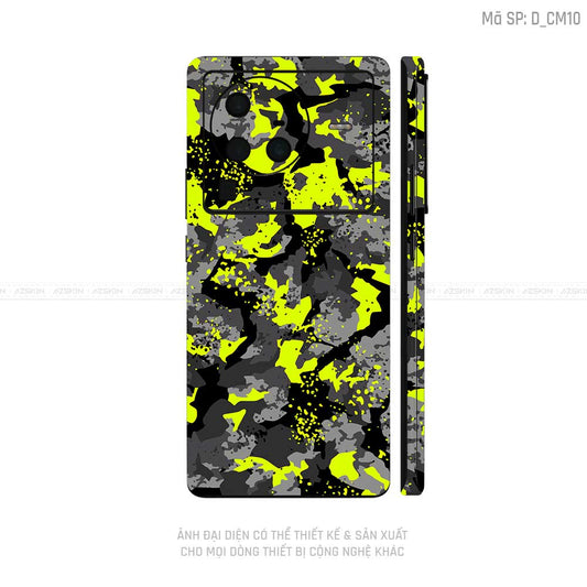 Dán Skin Vivo X Series Hình Camo | D_CM10