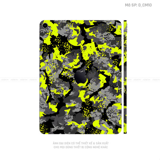 Dán Skin IPad Pro Series Hình Camo | D_CM10