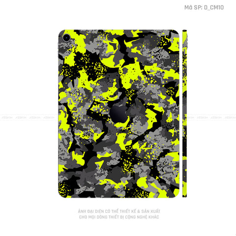 Dán Skin IPad Pro Series Hình Camo | D_CM10
