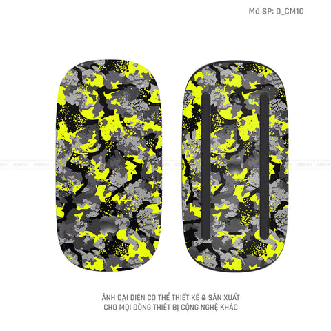 Skin Dán Chuột Apple Magic Mouse Hình Camo | D_CM10