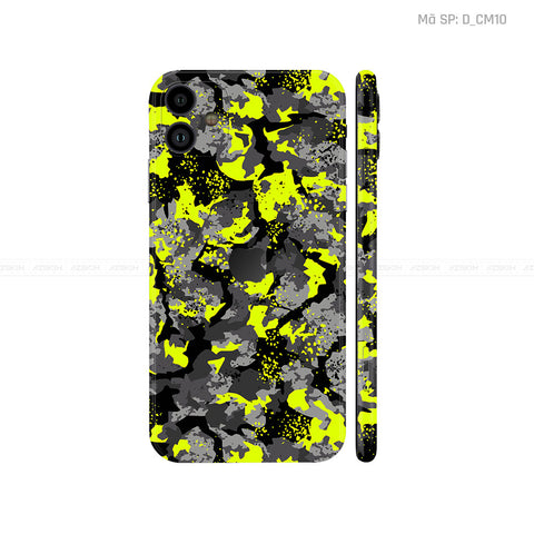 Skin IPhone 11 Series Hình Camo | D_CM10