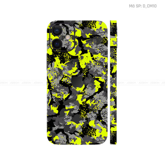 Dán Skin IPhone 12 Series Hình Camo | D_CM10