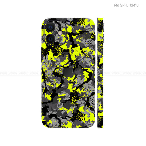 Dán Skin IPhone 12 Series Hình Camo | D_CM10