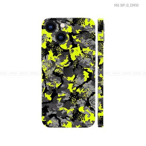 Dán Skin IPhone 13 Series Hình Camo | D_CM10