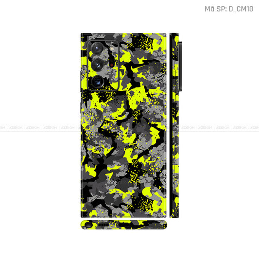 Dán Skin Galaxy Note 20 Series Hình Camo | D_CM10