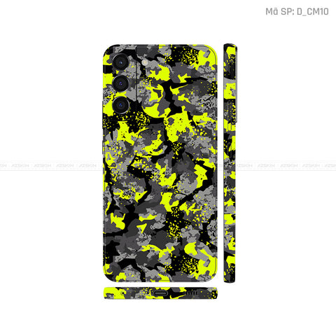 Dán Skin Galaxy S22 Series Hình Camo | D_CM10