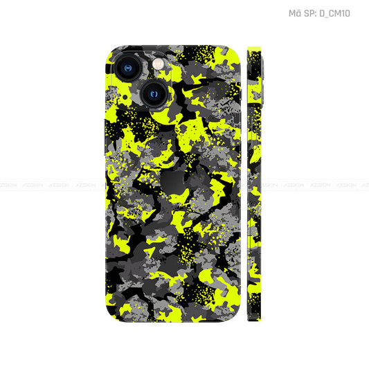 Dán Skin IPhone 14 Series Hình Camo | D_CM10