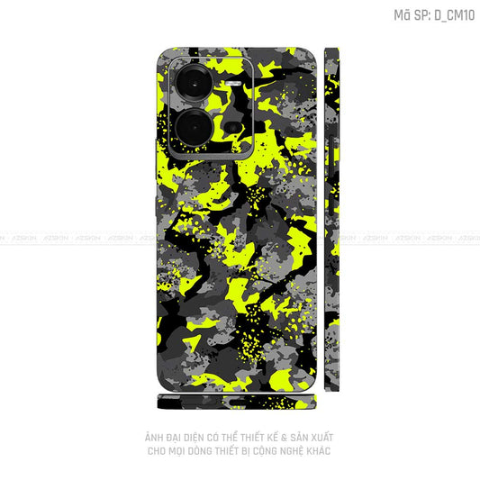 Dán Skin Vivo V Series Hình Camo  | D_CM10