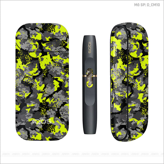 Dán Skin IQOS Hình Camo | D_CM10