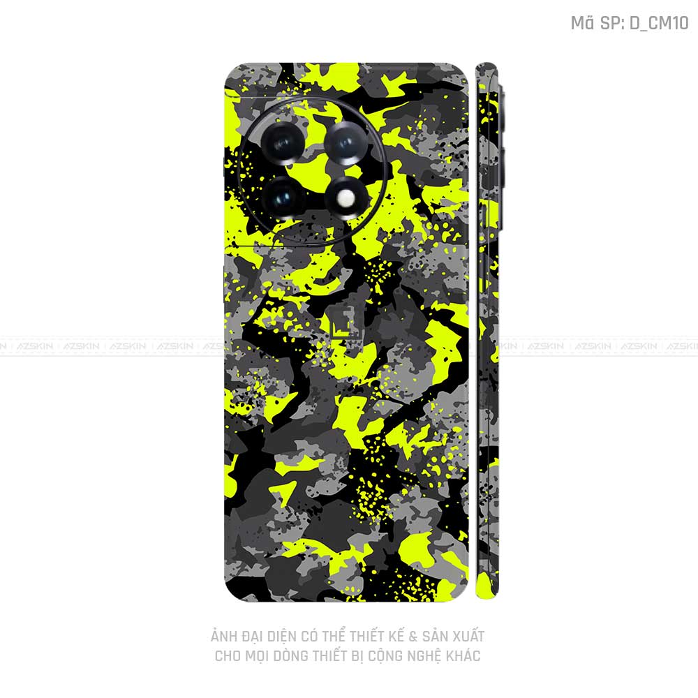 Dán Skin Oneplus 12 Series Hình Camo | D_CM10