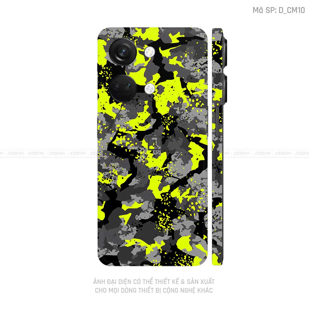 Dán Skin Oneplus Nord Series Hình CAMO | D_CM10