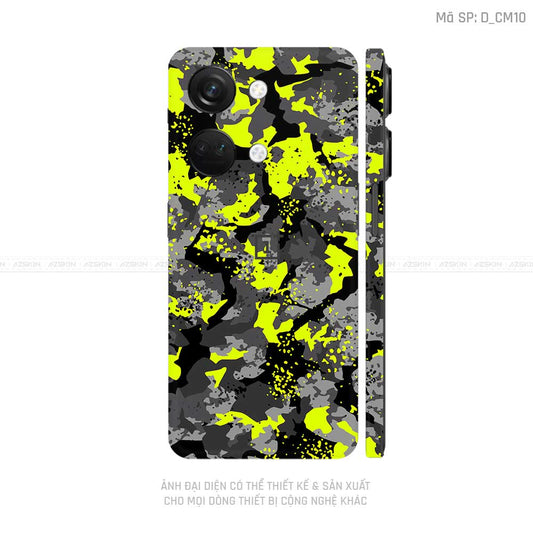 Dán Skin Oneplus Nord Series Hình CAMO | D_CM10