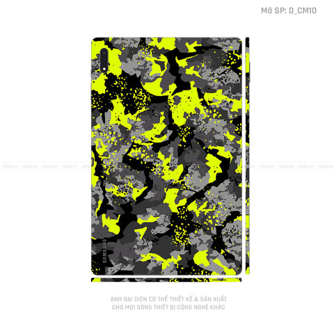 Dán Skin Galaxy Tab S8 Series Hình Camo | D_CM10