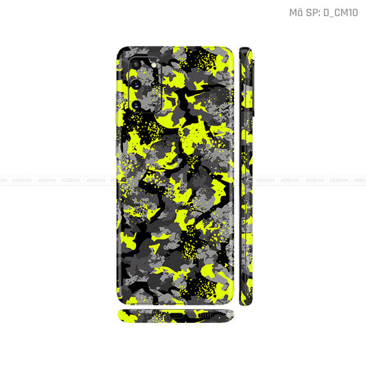 Dán Skin Galaxy S20 Series Hình Camo | D_CM10