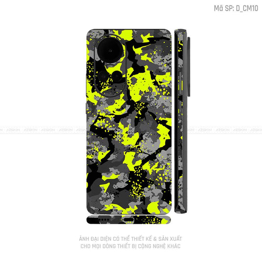 Dán Skin Điện Thoại OPPO Reno Series Hình Camo | D_CM10