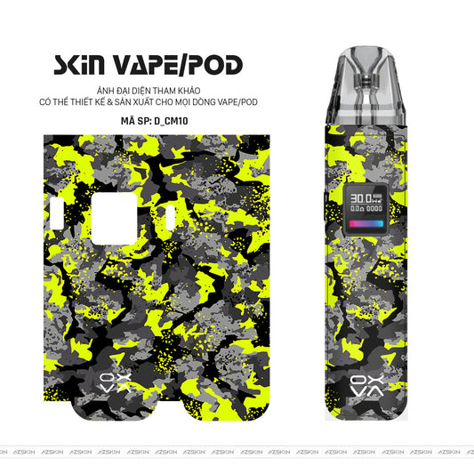 Dán Skin Pod Hình Camo | D_CM10