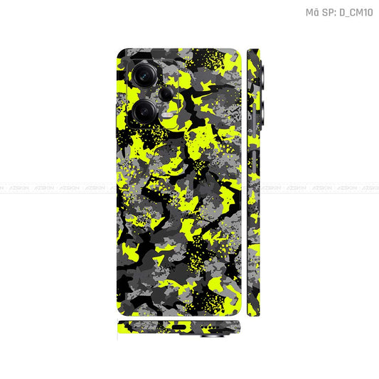 Dán Skin Xiaomi Redmi Note 12 Series Hình Camo | D_CM10