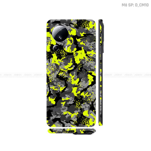 Dán Skin Xiaomi 13 Series Hình Camo | D_CM10