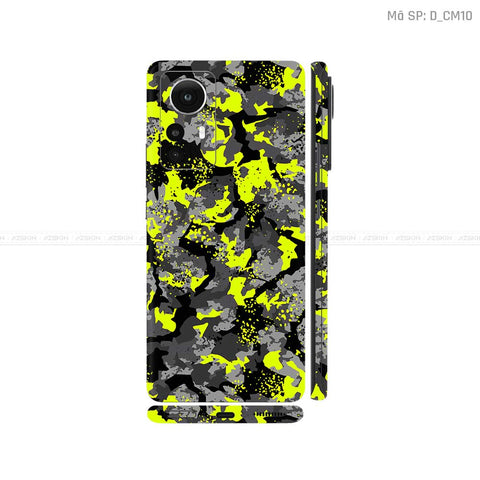 Dán Skin Xiaomi 12 Series Hình Camo | D_CM10